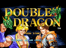 Mini Test : DOUBLE DRAGON sur NEO GEO CD 